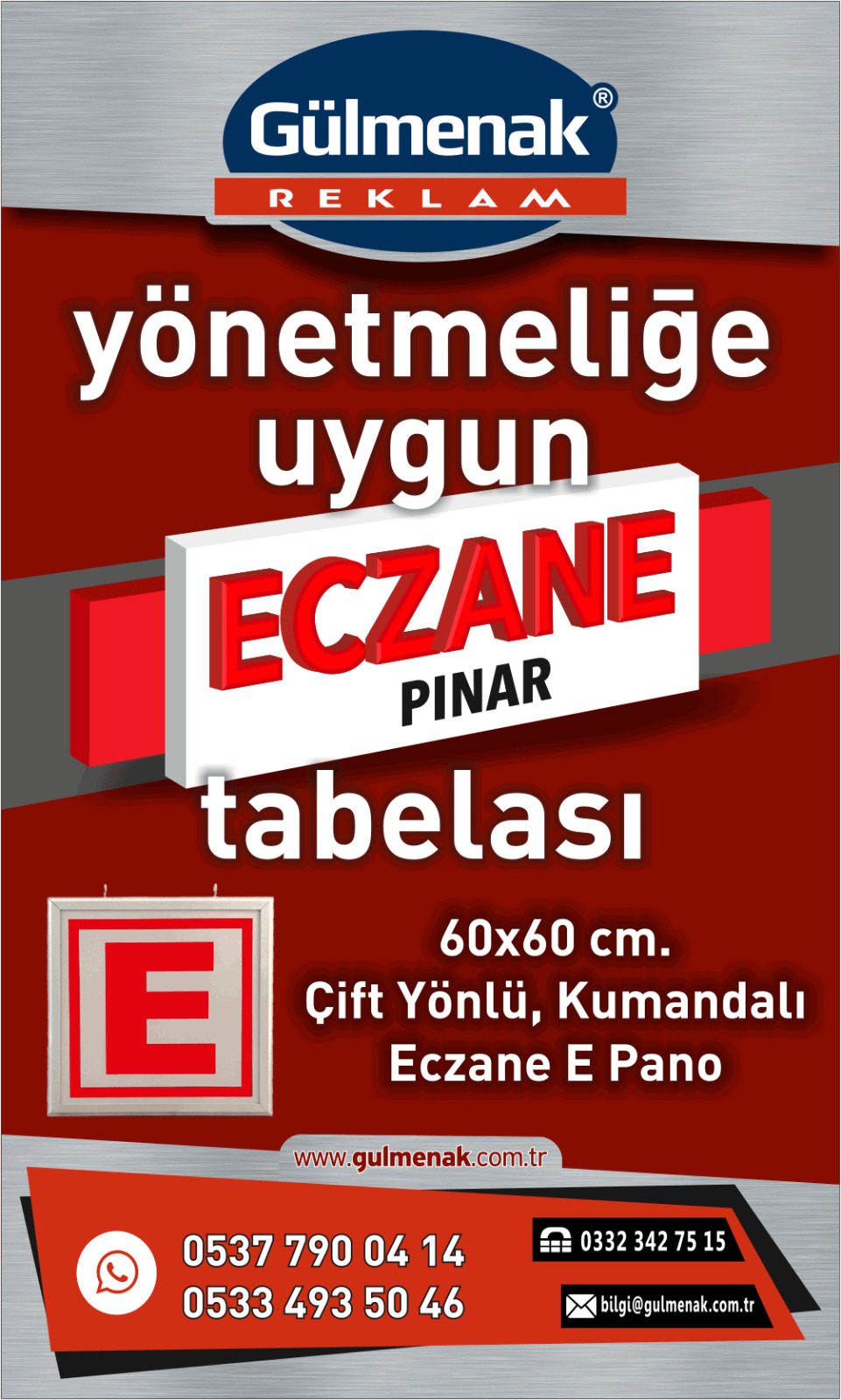 Gülmenak Reklam 3 aylık