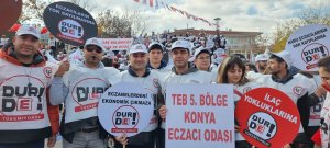 BÜYÜK ECZACI MİTİNGİ GERÇEKLEŞTİ