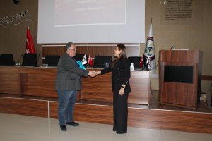 ARI ÜRÜNLERİNİN İNSAN SAĞLIĞINA YARARLARI KONULU SEMİNER ODAMIZ KONFERANS SALONUNDA DÜZENLENDİ